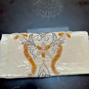 Saree,Indian silk hand beaded fabric good for dress